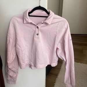 Alo cropped crewneck